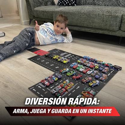 SpeedCarSet™ Set garaje de mini carros