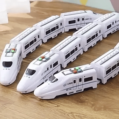 Tren Eléctrico Interactivo 4 Vagones -