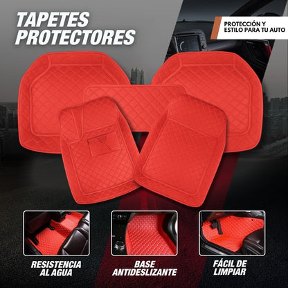 Combo Tapetes Luxury para Autos