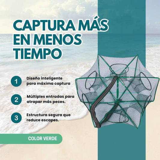 Trampa de Pesca Retráctil + REGALO incluido