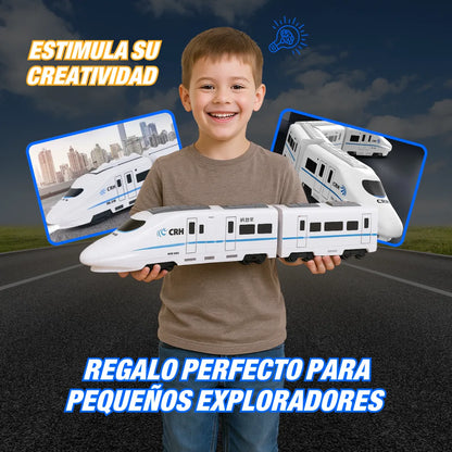 Tren Eléctrico Interactivo 4 Vagones