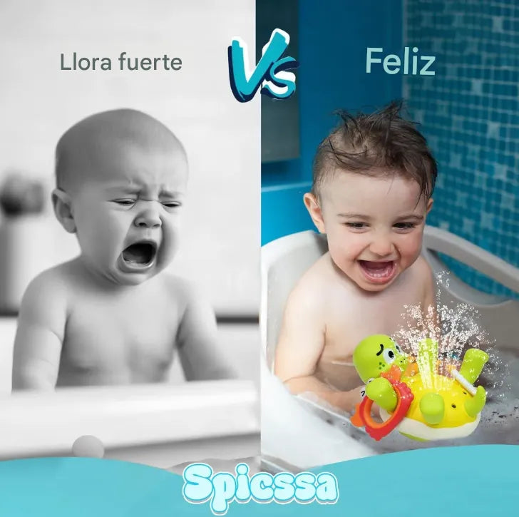 SplashTurtle™ Tortuga Nadadora de Baño