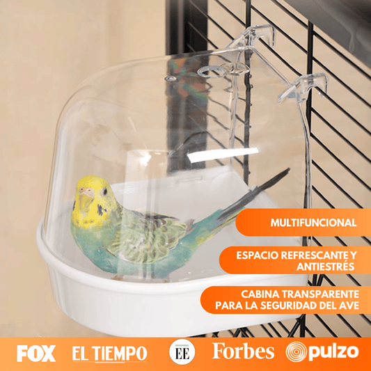 BirdSplash™ Baño multifuncional para pájaros