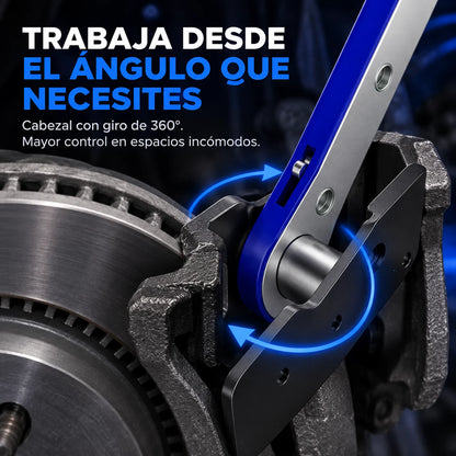 🚗BrakePress Pro™ Prensa para Pistones de Freno 360°🛑