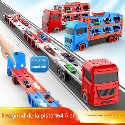 RaceTruck Camion de Carreras con Pista (incluye mini autos)
