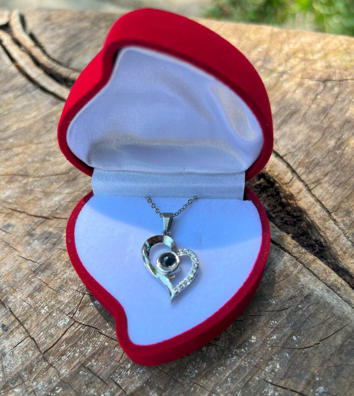 Collar Te amo en 100 idiomas Corazón - Tienda Ufun -