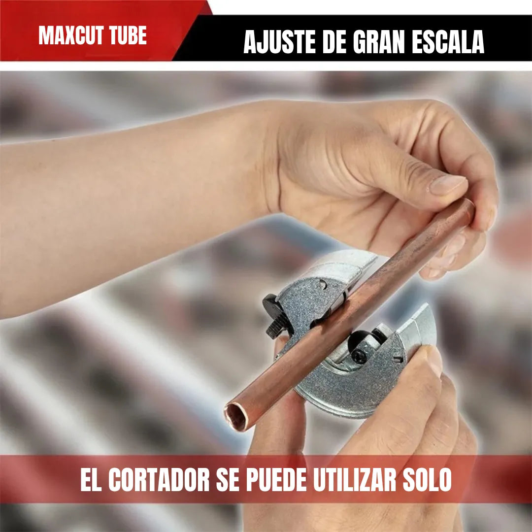 MaxCut Tube™ Cortador de tubos de 3 piezas con trinquete