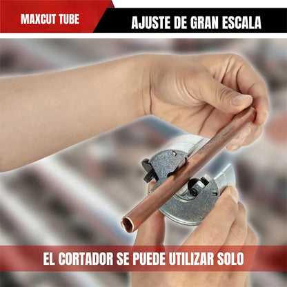 MaxCut Tube™ Cortador de tubos de 3 piezas con trinquete