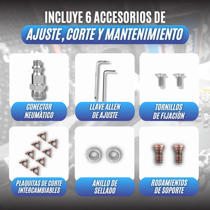 EdgePro™ Maquina Neumática de Biselado