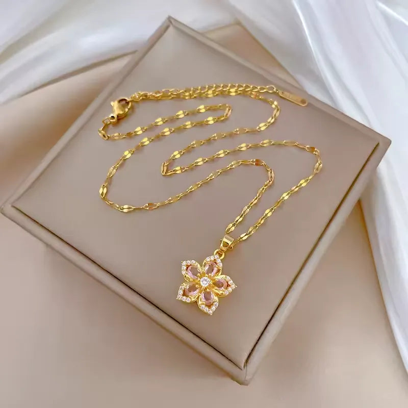 Collar Princesa Mulan + Tarjeta y Caja de Regalo