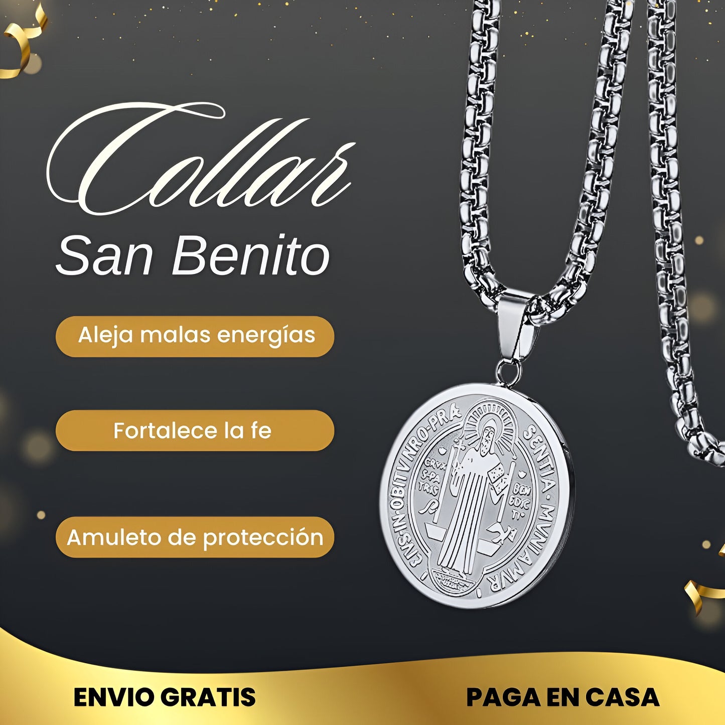 Collar San Benito Proteccion