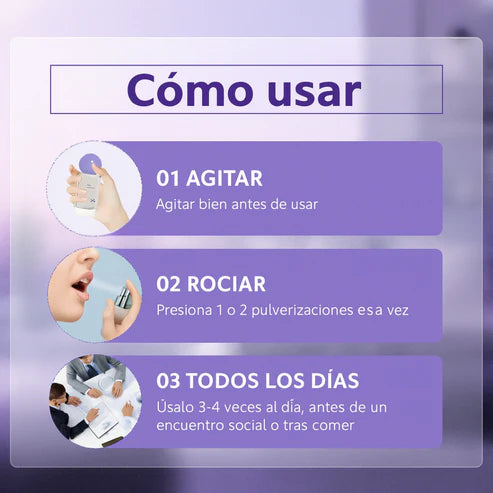FreshBio™ Spray Oral Para Mal Aliento