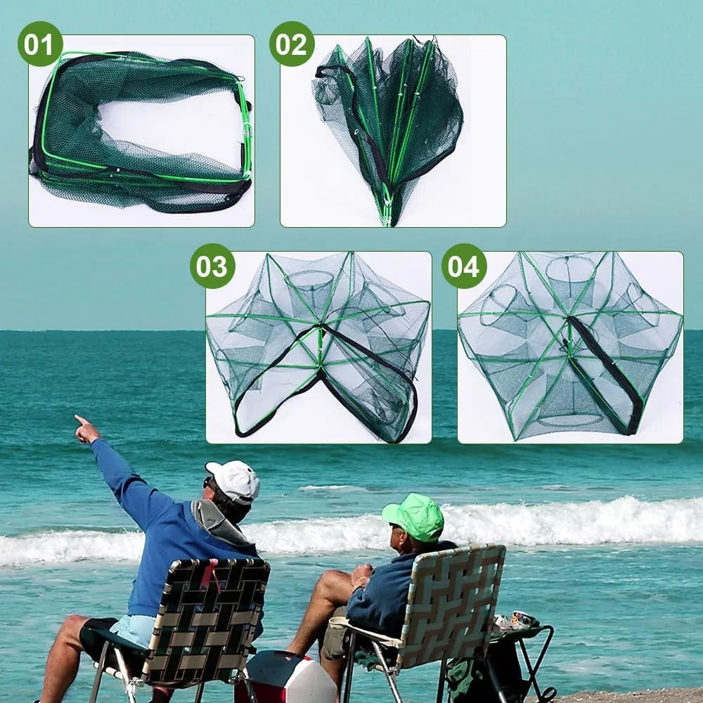 Trampa de Pesca Retráctil + REGALO incluido